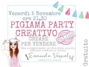 Pigiama Party Novembre 2021